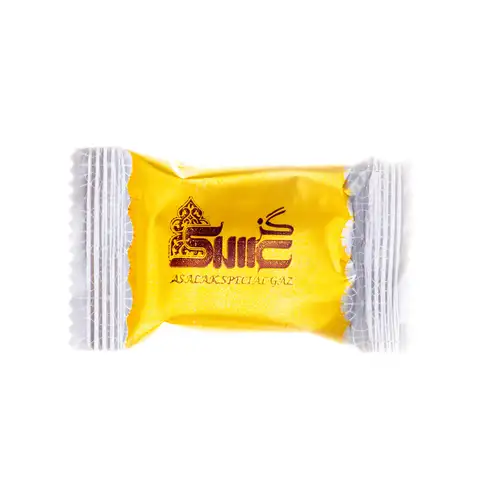 گز لقمه 15 درصد (پسته عسلی)(350 گرم)